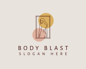 Women Body Portrait logo design