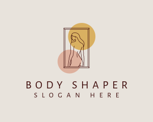 Women Body Portrait logo design