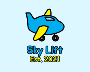 Baby Toy Airplane  logo design