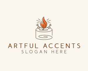 Candle Light Decor logo design