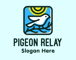 Perched Pigeon Branch logo