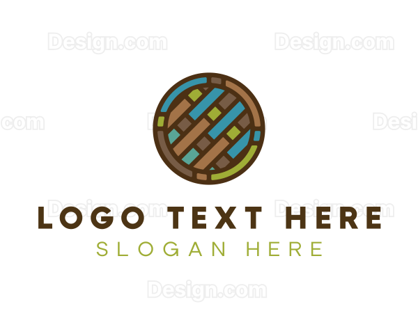 Floor Brick Pattern Logo