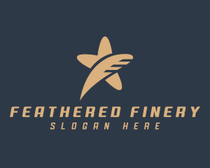 Star Feather Entertainment logo design