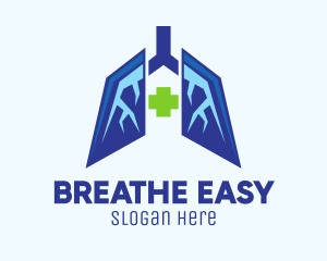 Modern Lung Center logo design