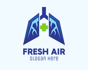 Modern Lung Center logo design