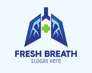 Modern Lung Center logo design