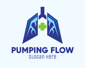 Modern Lung Center logo design