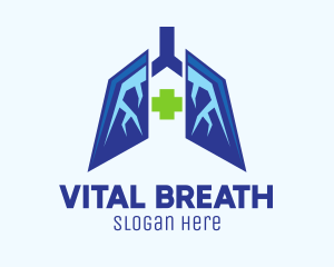 Modern Lung Center logo design