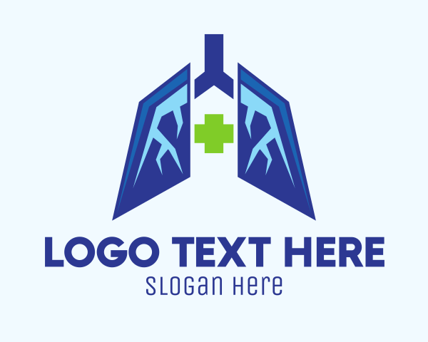 Lungs logo example 1