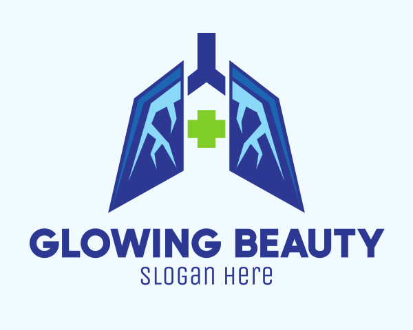 Lung Center logo example 1