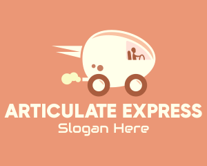 Egg Express Delivery  logo design