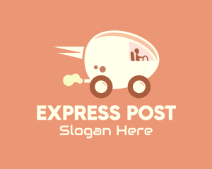 Egg Express Delivery  logo design