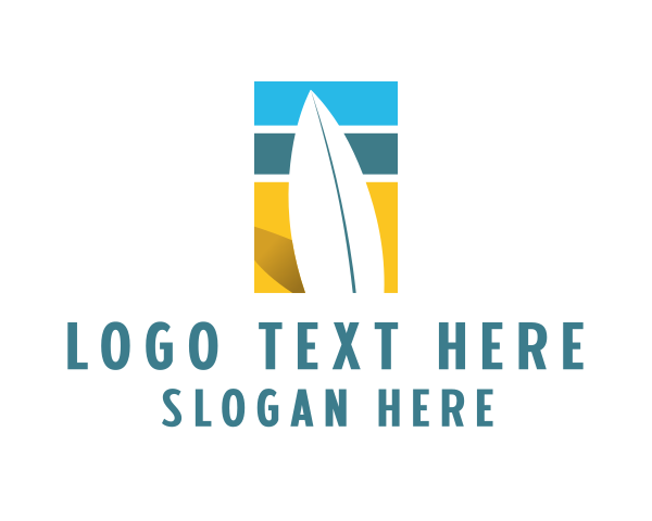 Beach logo example 2