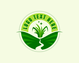 Lawn Garden Grass logo