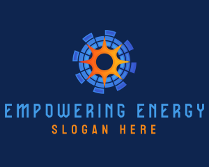 Solar Energy Technology logo design