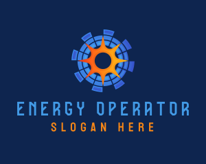 Solar Energy Technology logo design