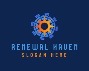 Solar Energy Technology logo design