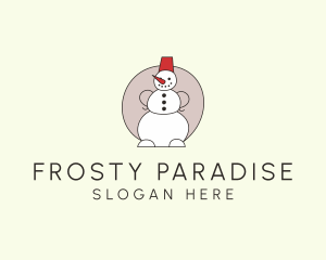 Snowman Christmas Decor  logo