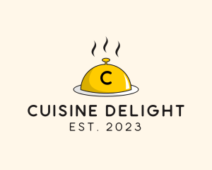 Restaurant Cloche Cafeteria Eatery logo design