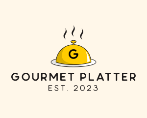 Restaurant Cloche Cafeteria Eatery logo design