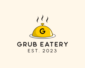 Restaurant Cloche Cafeteria Eatery logo design