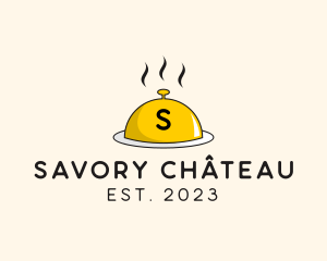 Restaurant Cloche Cafeteria Eatery logo design