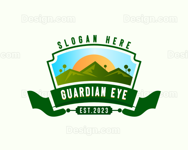 Mountain Nature Environment Adventure Logo