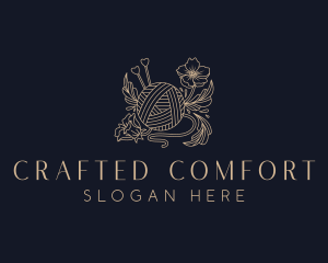 Crochet Yarn Ball logo