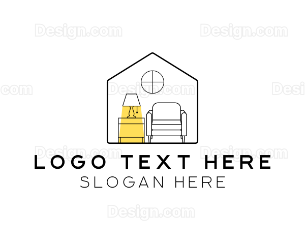 House Interior Furniture Logo