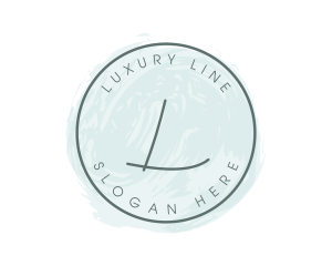 Beauty Luxury Watercolor logo design