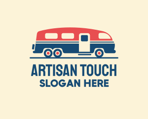 Hip Trailer Camper Van logo design