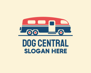 Hip Trailer Camper Van logo design