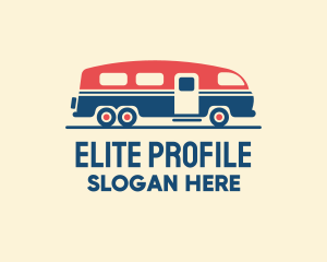 Hip Trailer Camper Van logo design