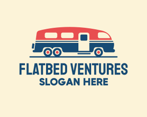 Hip Trailer Camper Van logo design