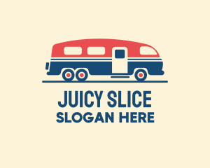 Hip Trailer Camper Van logo design