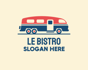 Hip Trailer Camper Van logo design