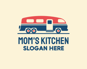 Hip Trailer Camper Van logo design