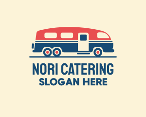 Hip Trailer Camper Van logo design