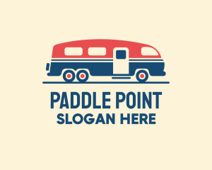 Hip Trailer Camper Van logo design