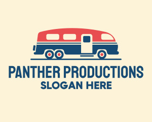 Hip Trailer Camper Van logo design