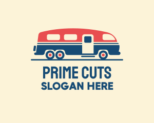 Hip Trailer Camper Van logo design