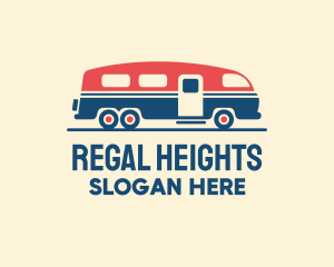 Hip Trailer Camper Van logo design