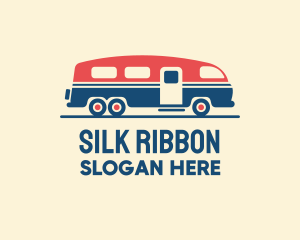 Hip Trailer Camper Van logo design