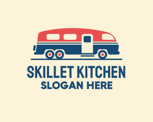 Hip Trailer Camper Van logo design