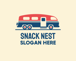 Hip Trailer Camper Van logo design