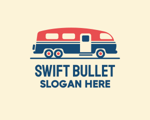 Hip Trailer Camper Van logo design