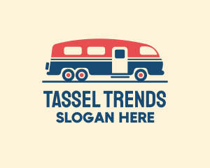 Hip Trailer Camper Van logo design