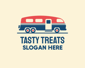 Hip Trailer Camper Van logo design