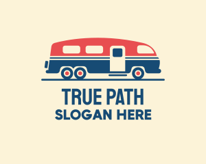 Hip Trailer Camper Van logo design