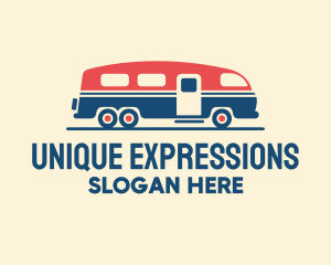 Hip Trailer Camper Van logo design